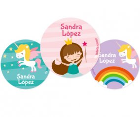 Pack com 3 Pins Personalizados Princesa