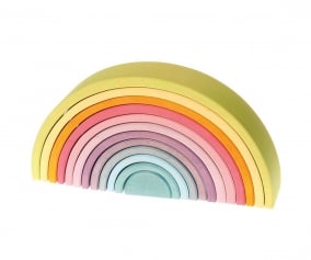 Arcoiris Grande 12 Piezas Colores Pastel