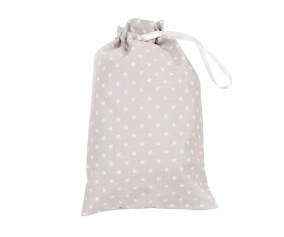 Bolsa Merienda Classic Star Gris Personalizable