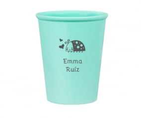 Bicchiere Coccinella Personalizzato (+colori)