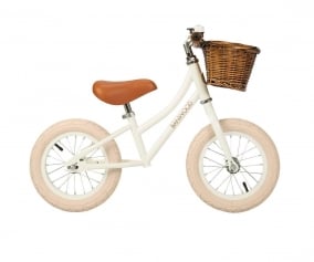 Bicicleta Banwood sin Pedales First Go! Blanco