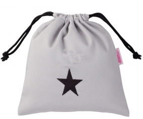 Bolsa Merienda Personalizada Estrella Negra