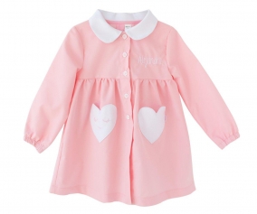 Tablier Coeur Rose Personnalisable par VivirConGusto