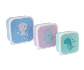 3 Botes  Lunch Robot et Amis