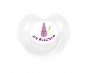 Chupete Retro Blanco Nazareno