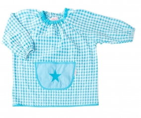 Tablier Personnalisable avec Poche Centrale toile Turquoise