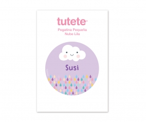 	Petit Autocollant Nuage Rose