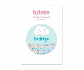 	Petit Autocollant Nuage Bleu