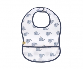Babero Impermeable Little Water Whale