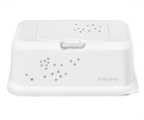 Caixa Toalhitas Branco Funkybox Little Stars