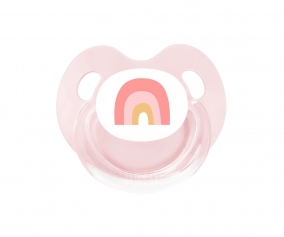 Sucette Rose Rtro Arc-en-ciel