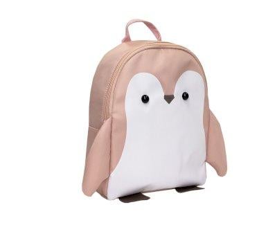 Mochila Infantil Miyu Pingino Rosa Personalizable