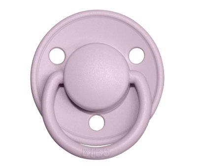 2 Chupetes BIBS De Lux Dusky Lilac/Heather Silicona