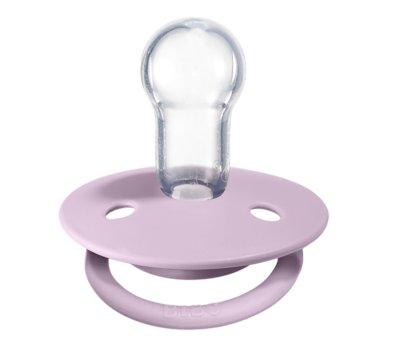 2 Chupetes BIBS De Lux Dusky Lilac/Heather Silicona