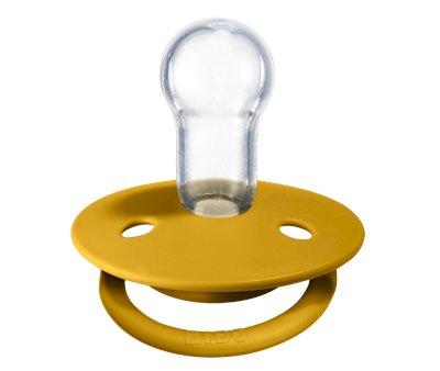 2 Succhietti BIBS De Lux Mustard/Petrol Silicone