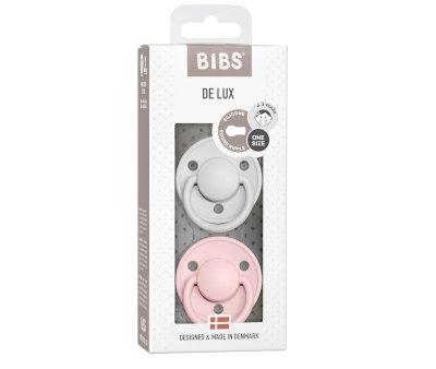 2 Succhietti BIBS De Lux Haze/Blossom Silicone