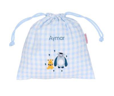 Bolsa Merenda Little Monster Personalizada