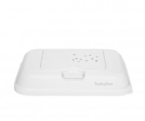 Caixa Pequena Toalhitas  Funkybox ToGo White Star 