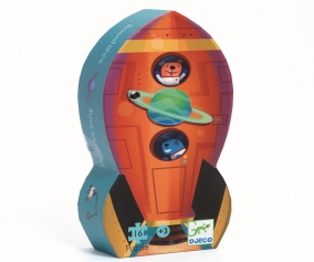 Puzzle Silueta Nave Espacial