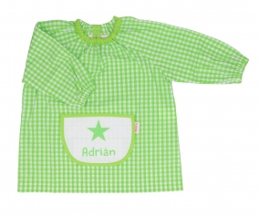 Tablier Personnalisable avec Poche Centrale toile Verte