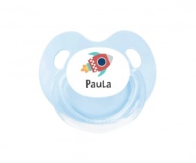Chupeta Personalizada Retro Nave