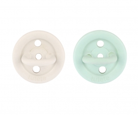 2 Sucettes Latex Tutete Menthe/Crme