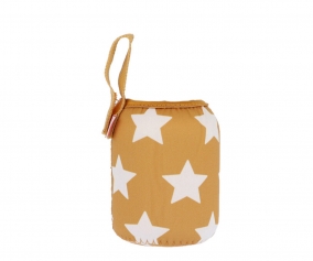 Housse en Noprne toiles Moutarde 350ml Personnalisable