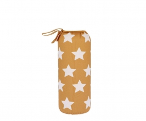 Housse en Noprne toiles Moutarde 750ml Personnalisable