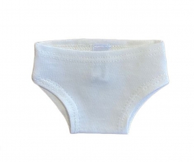 Braguita Blanca Lisa para Mueco Gordis