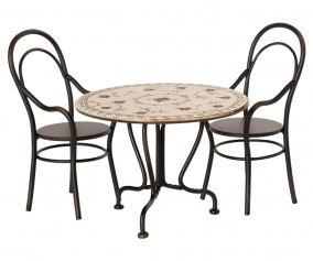 Set de Comedor con 2 Sillas