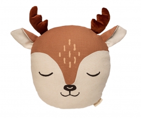 Sienna Brown Deer Cushion