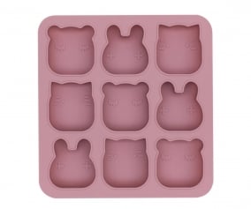 Moldes Poddies para Hornear  Congelar Rosa Empolvado