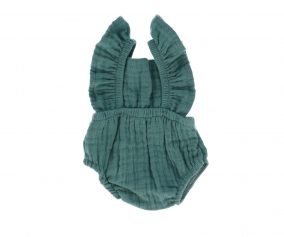 Barboteuse de poupe verte