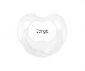 Transparent Personalized Retro Pacifier