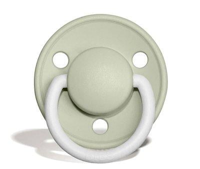 2  Chupetas BIBS De Lux Noturnas Sage/Cloud