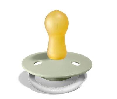 2  Chupetas BIBS De Lux Noturnas Sage/Cloud