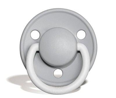2  Chupetas BIBS De Lux Noturnas Sage/Cloud