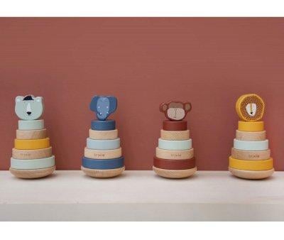 Torre Impilabile Mr.Polar Bear Trixie Wood Personalizzabile