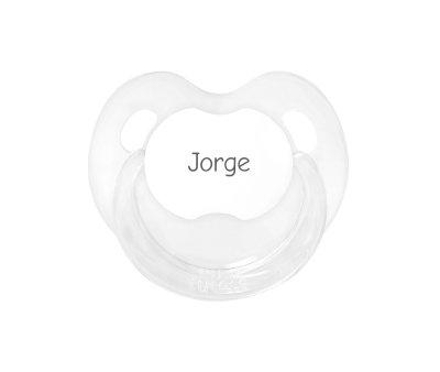 Transparent Personalized Retro Pacifier