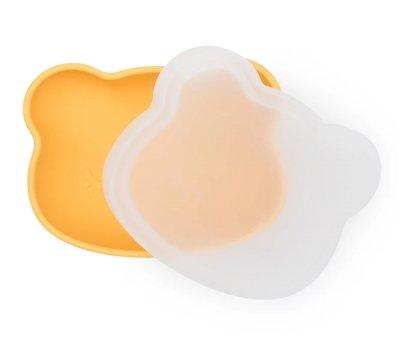 Bol con Ventosa y Tapa Oso Amarillo