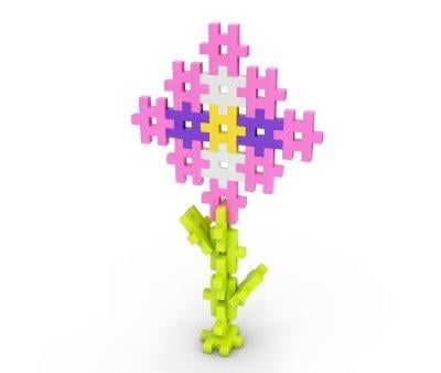 50 Piezas Maxi Rosa Constructor