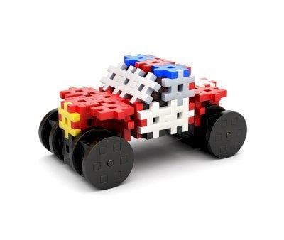 160 Piezas Construccin Vehculos Bomberos 4en1