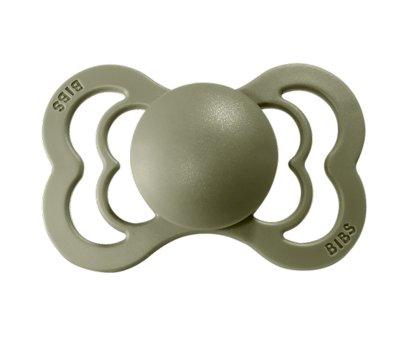 Pack 2 Succhietti BIBS Supreme Honey Bee/Olive Lattice