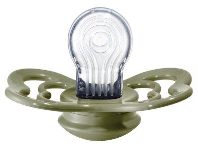 Pack 2 Succhietti BIBS Supreme Honey Bee/Olive Silicone