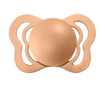 Pack 2 Succhietti BIBS Couture Peach/Woodchuck Silicone