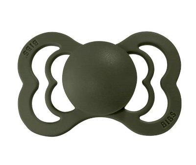 2 Chupetas BIBS Supreme Sage/Hunter Green Silicone