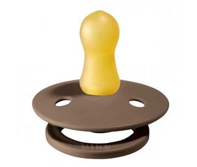 2 Chupetas BIBS De Lux Vainilla/Dark Oak