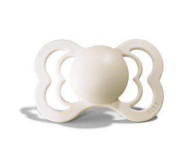 2 BIBS Supreme Pacifiers Blush/Ivory Silicone