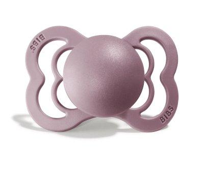Pack 2 Succhietti BIBS Supreme Heather/Dusky Lilac Silicone