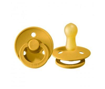 2 Chupetas Bibs Black/Mustard.